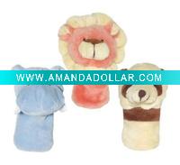 soft animal finger puppet