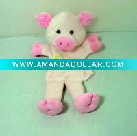 plush pig puppet