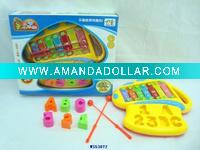 plastic cartoon calf mustic instrument