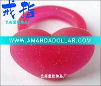 red Plastic finger puppet