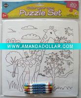Wholesale Coloring paper puzzle