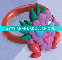 Wholesale HOT selling pvc finger ring