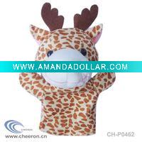 Wholesale Plush Giraffe Hand Puppet