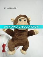 Wholesale Animal Hand Finger Puppet toy Monkey