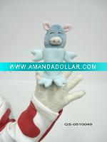 Wholesale Animal soft hand puppet toy