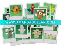 Wholesale plush finger puppet