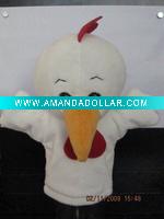 plush toy hand puppet chick