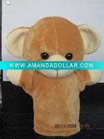 Wholesale plush toy hand puppet bear