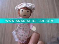 Wholesale girl figure puppet