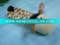 Wholesale plush pencil bag