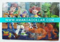 Wholesale cartoon paper DIY 3D puzzle for children