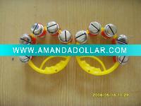 Plastic hand bell/Shaking bells/Wrist bells/kindergarten' articles