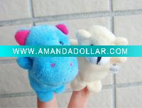 Wholesale fnger puppet plush toy stuffed toy