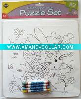 Wholesale Coloring puzzle set