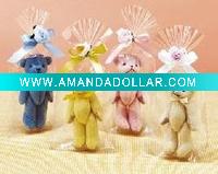 Wholesale Mini Plush Toy and Mini Plush Bear Jointed Color Bear Jointed Bear