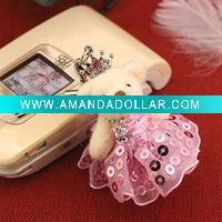 Wholesale Mobile Phone Cleaner Mini Plush Mobile Phone Screen Cleaner Plush Screen Cleaner