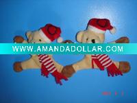 Wholesale Mini Plush Magnet Toy Magnetic Plush Toy Christmas Toy Mini Plush Magnet Promotion Gift