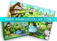 best selling cartoon kid's paper jigsaw puzzle