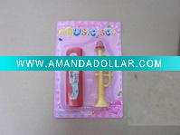 Wholesale musical toys set(trumpet,mouth organ)