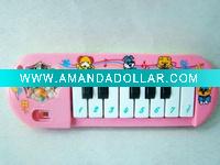 supply gift plastic electronic organ with music/light