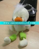 Wholesale Mini Plush Duck Toy Mini Plush Duck Keychain Mini Plush Duck Mobile String