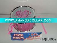 2011 new- plastic drum--toy set
