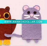 Wholesale Plush Finger Puppet Soft Finger Puppet Stuffed Finger Puppet Toys Promotion Puppet