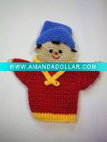 Wholesale Wool Hand Puppets and Knitted Hand Puppets Mini Plush Toy