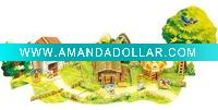 Wholesale Educational toys -Diy Toys-The three little pigs