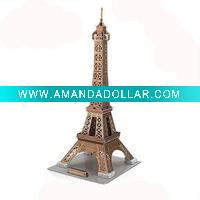 Wholesale Best sell good gift 3D jigsaw Puzzle toys-EIFFEL TOWER