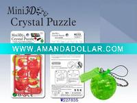 3D CRYSTAL PUZZLE MOBILE CHAIN#WS27835