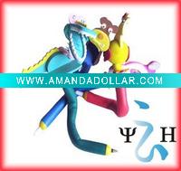 funny eva animal flexible pen pencil for children