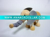 Wholesale Wooden craft elephant
