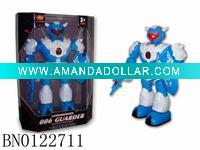 B/O Robot w/music,3-light.Toy robot
