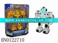 Wholesale B/O Robot w/music,4-light.Toy robot