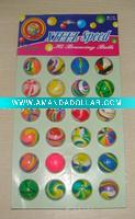 Different SizeColorful Bouncing Ball