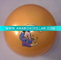 Wholesale Promotional Yellow PVC ball