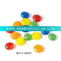 Wholesale Multi color shining glass gems