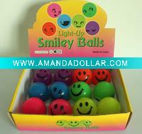 flashing smiley ball