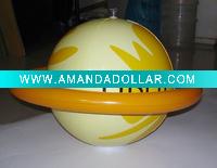 Wholesale inflatable beach ball with ring around