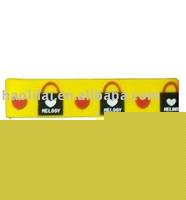 soft pvc wrist band