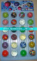 Different SizeColorful Bouncing Ball