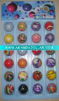 Different SizeColorful Bouncing Ball