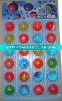 Different SizeColorful Bouncing Ball