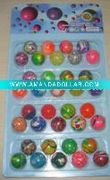 Different SizeColorful Bouncing Ball