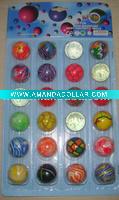 Different SizeColorful Bouncing Ball