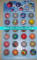 Different SizeColorful Bouncing Ball