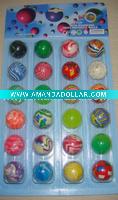 Different SizeColorful Bouncing Ball