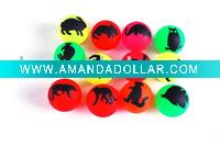 large low compression Animal Silhouette Ball