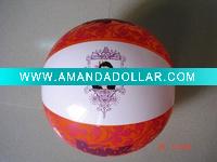 Wholesale 2011 red inflatable pvc beach ball